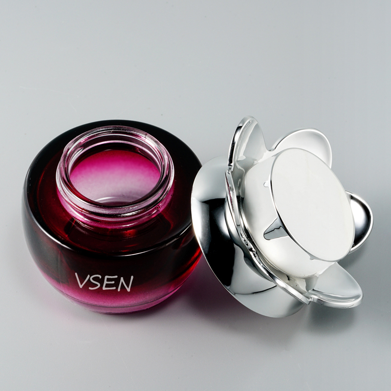 最新款红色渐变玻璃瓶瓶子九游会·J9制作(图6)